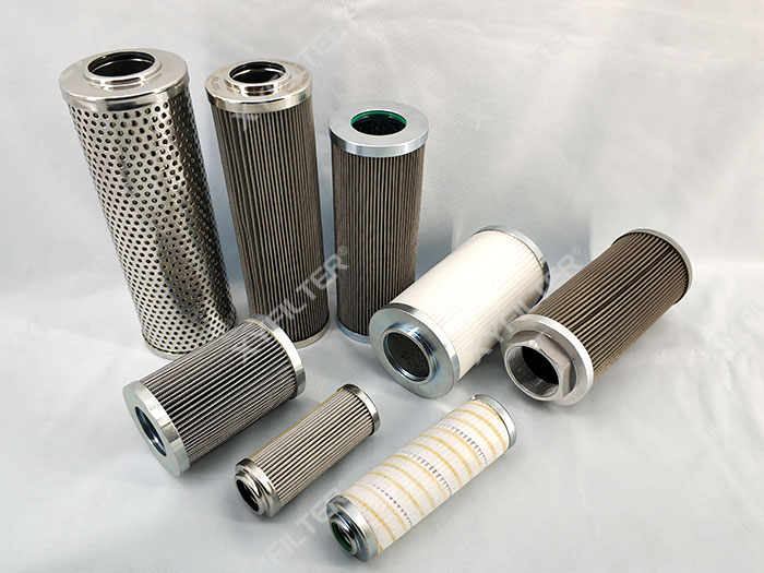 Application of power plant filter element