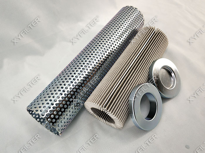 Application of power plant filter element