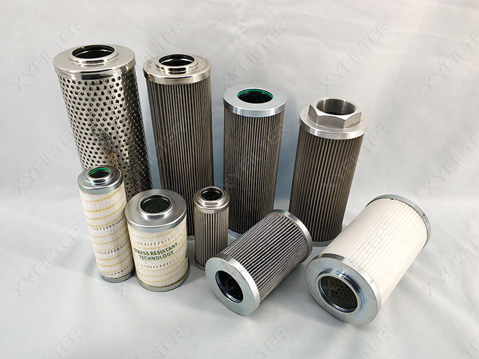 Filter element for steel works