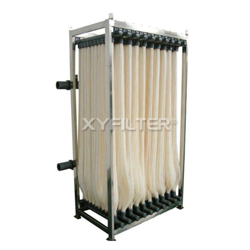 PVDF hollow fiber membrane module sewage filtration membrane