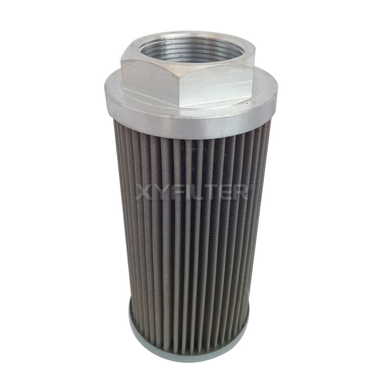 Replace WU-250*100F-J hydraulic oil filter element, oil filt