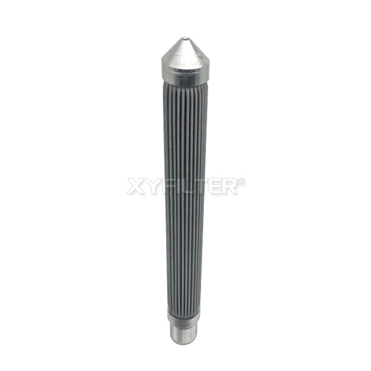 Porous stainless steel sintered melt filter element, stainle