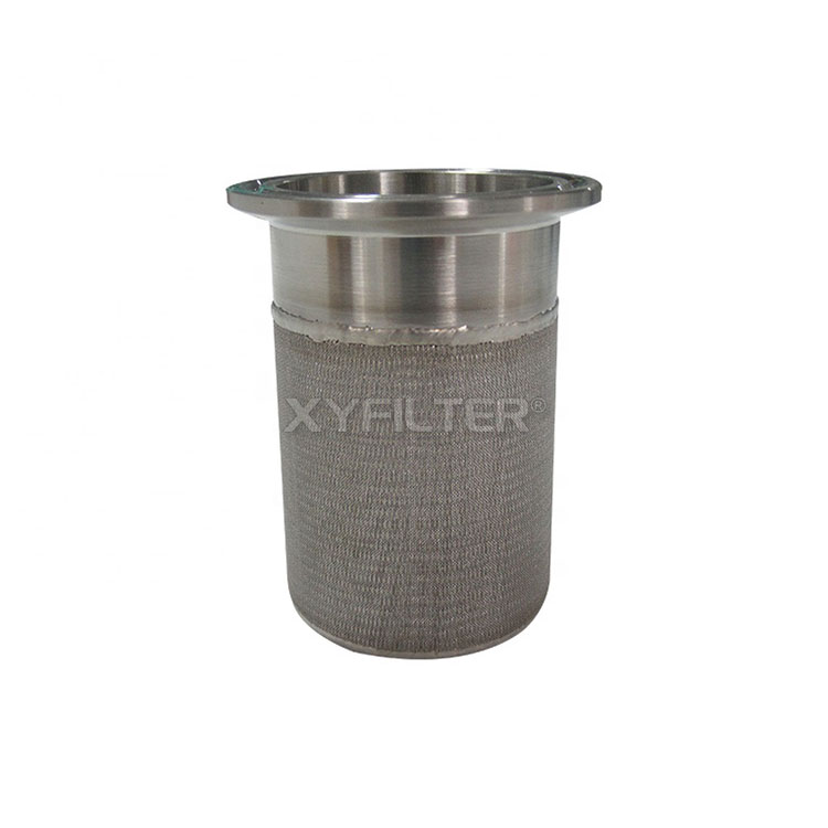 Stainless steel sintered filter elementSintered metal filter element