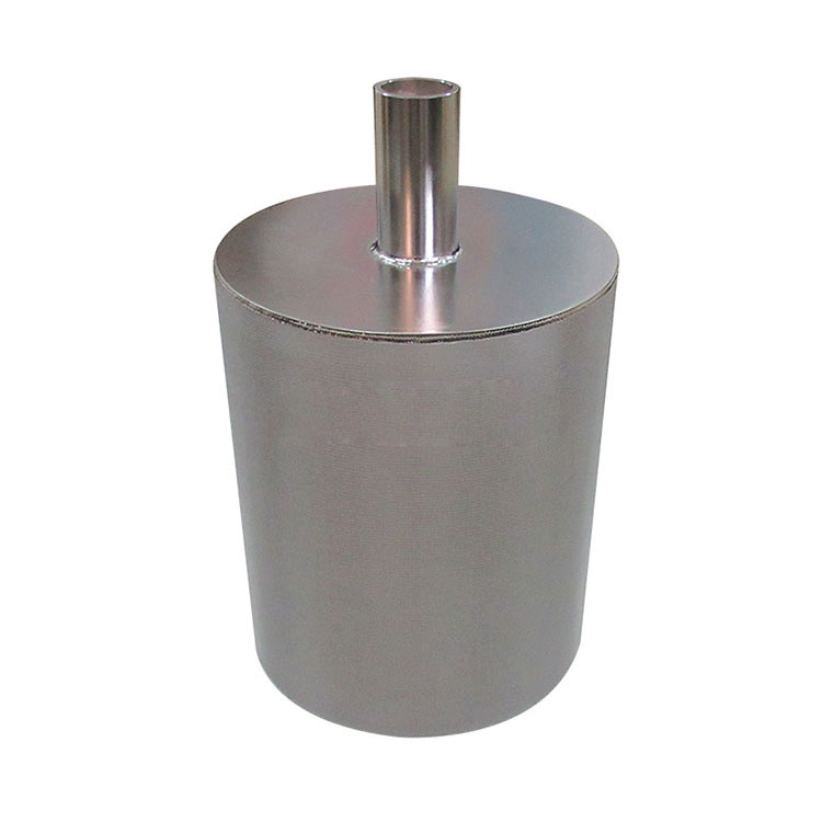 Customized stainless steel 304 316 sintered powder porous metal filter