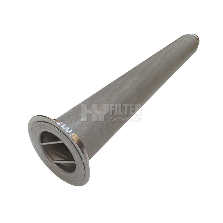 Customized 1, 2, 5 micron stainless steel sintered metal tube filter e