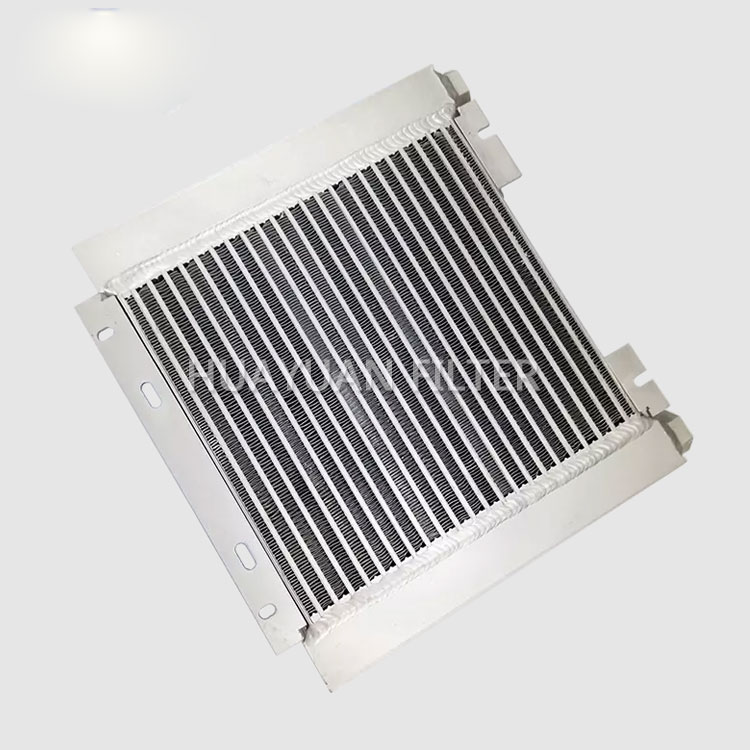 replacement atlas IR sullair kaeser Quincy compressor aluminum finned wind oil cooler and