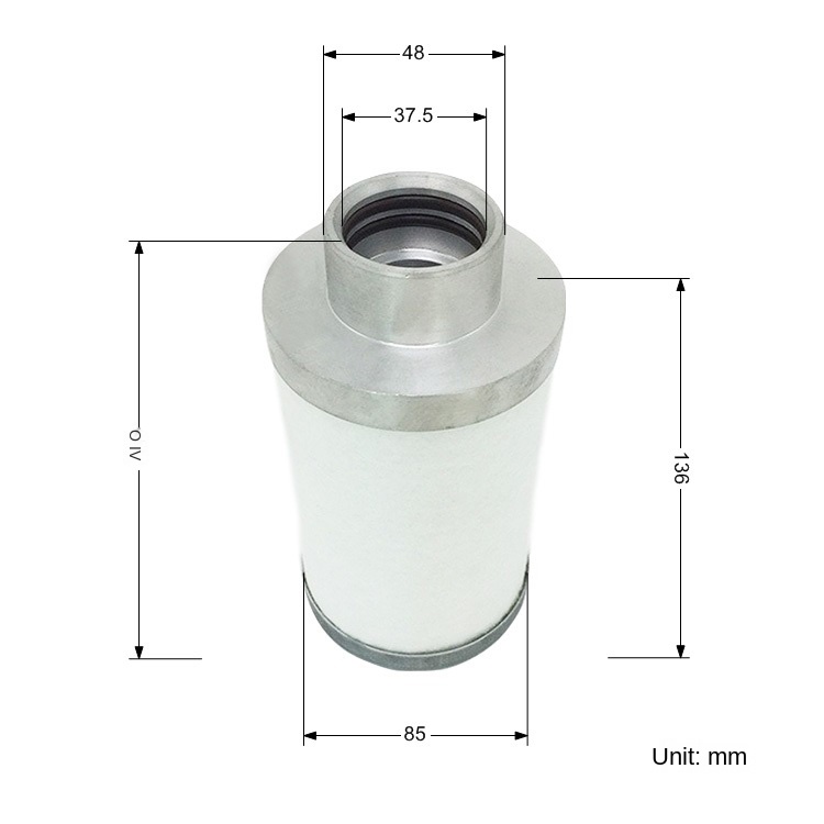 Replace Kangker air compressor 11403W-02001 oil and gas separator filter element(图1)