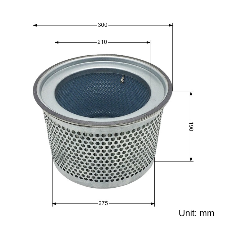 Screw air compressor parts oil and gas separator filter element 54601513(图1)
