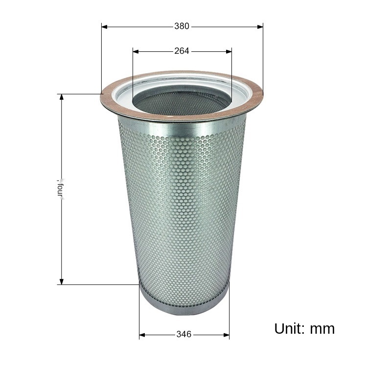 59031840 Screw Air Compressor Oil and Gas Separator Filter Element(图1)